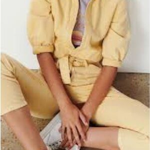 ba&sh Frida Denim Jumpsuit